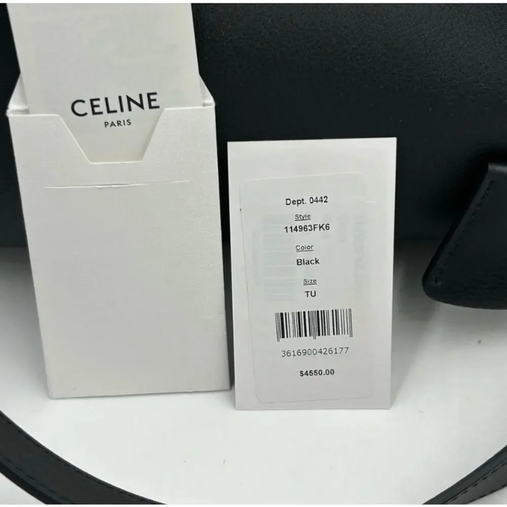 SOLD Women's Celine APPOLINE BAG in supple cap skin leather originally $4600 NWT - Picture 12 of 13